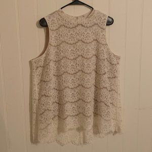 Rose + Olive Lace Blouse